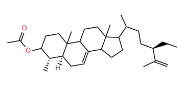 24-Ethyl-25-dehydrolophenol acetate